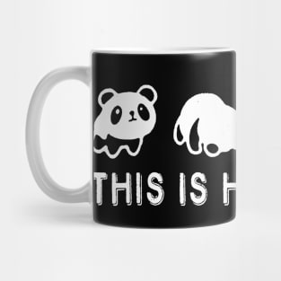 Little Bear Panda This Is How I Roll Mug